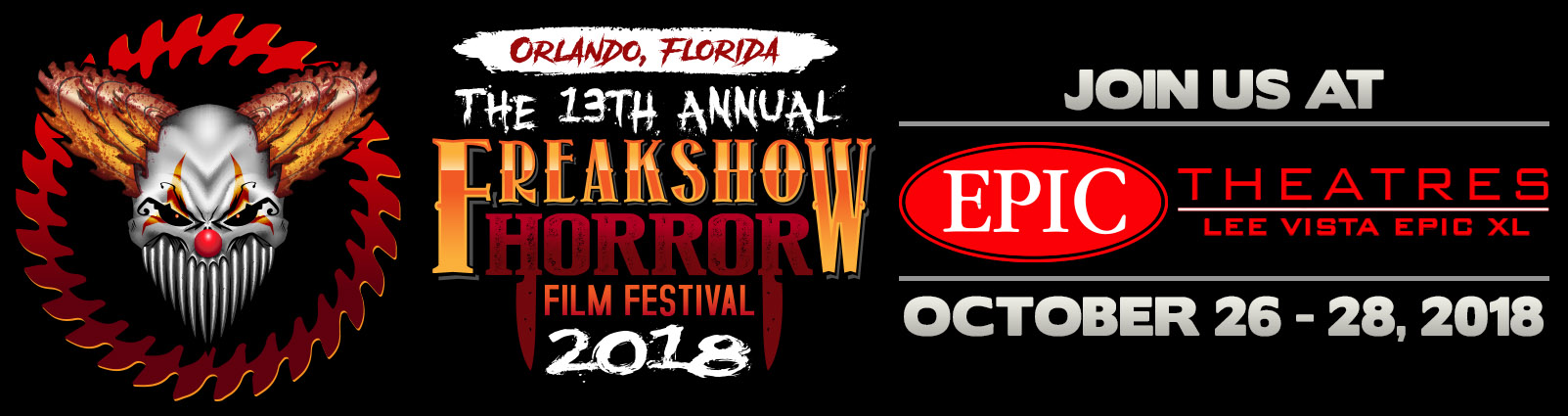 Freak Show Horror Film Festival 2018 Orlando Florida