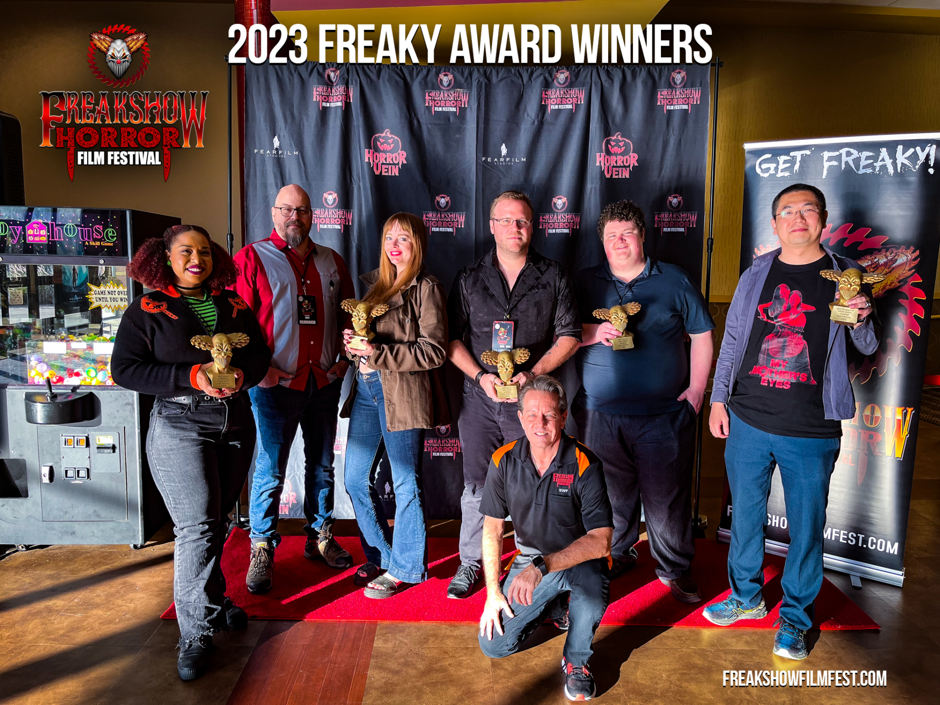 FREAK SHOW Horror Film Festival 2023 FREAKY AWARD Winners