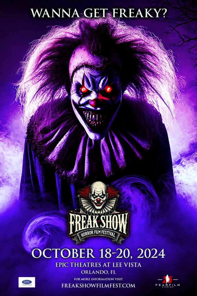 2024 FREAK SHOW Horror Film Poster