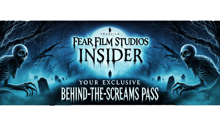 FEAR FILM Studios Insider Newsletter