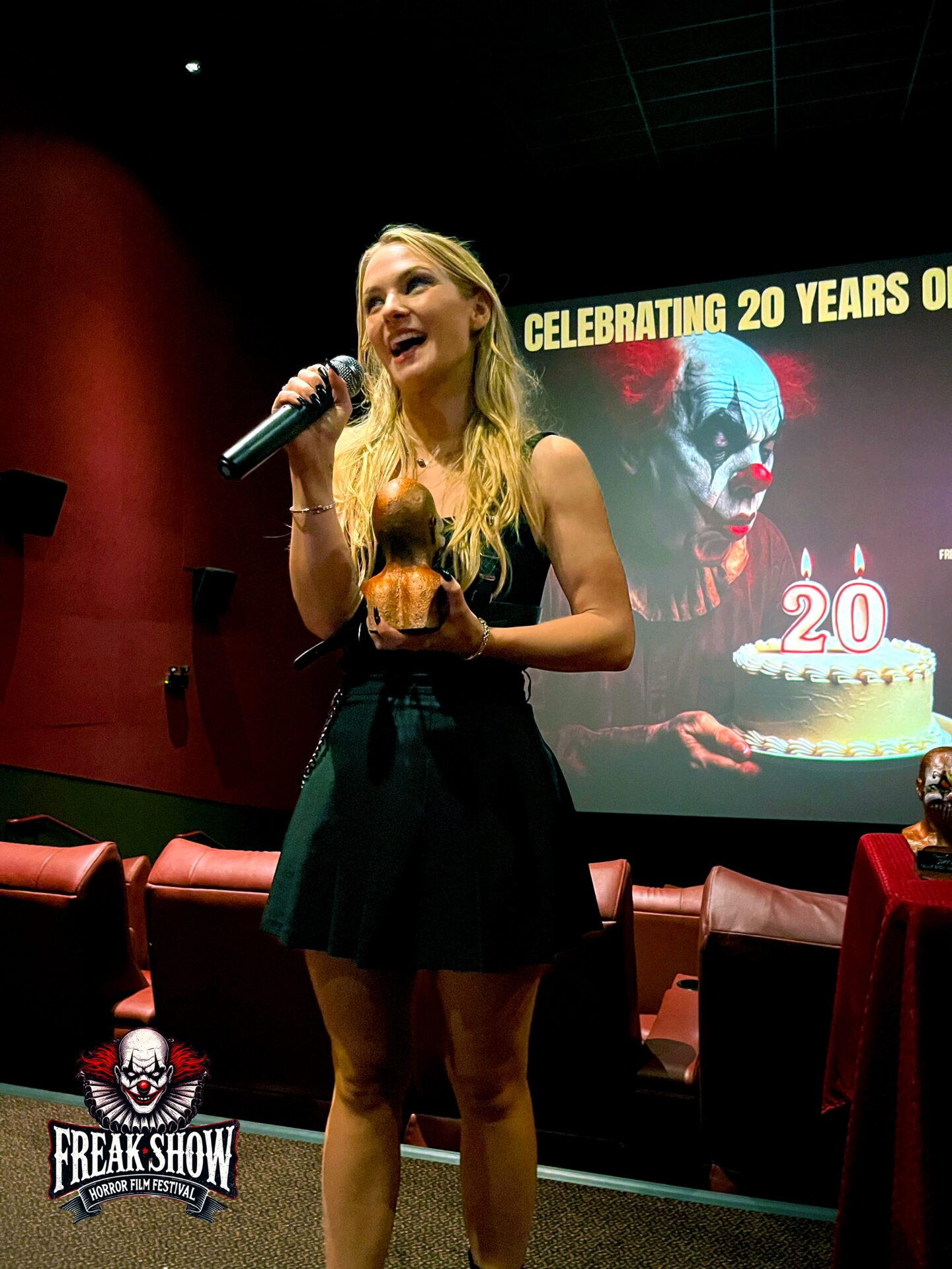 WINNER Best Actress FREAKY AWARD